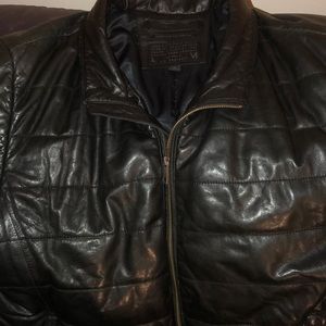 Andrew Marc Quilted Leather Jacket